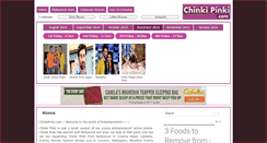 Desktop Screenshot of chinkipinki.com